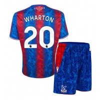 Maglia Calcio Crystal Palace Adam Wharton #20 Prima Divisa Bambino 2024-25 Manica Corta (+ pantaloncini)